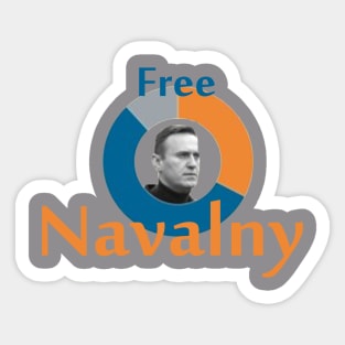 free Navalny Sticker